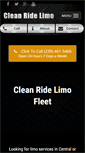 Mobile Screenshot of cleanridelimo.com